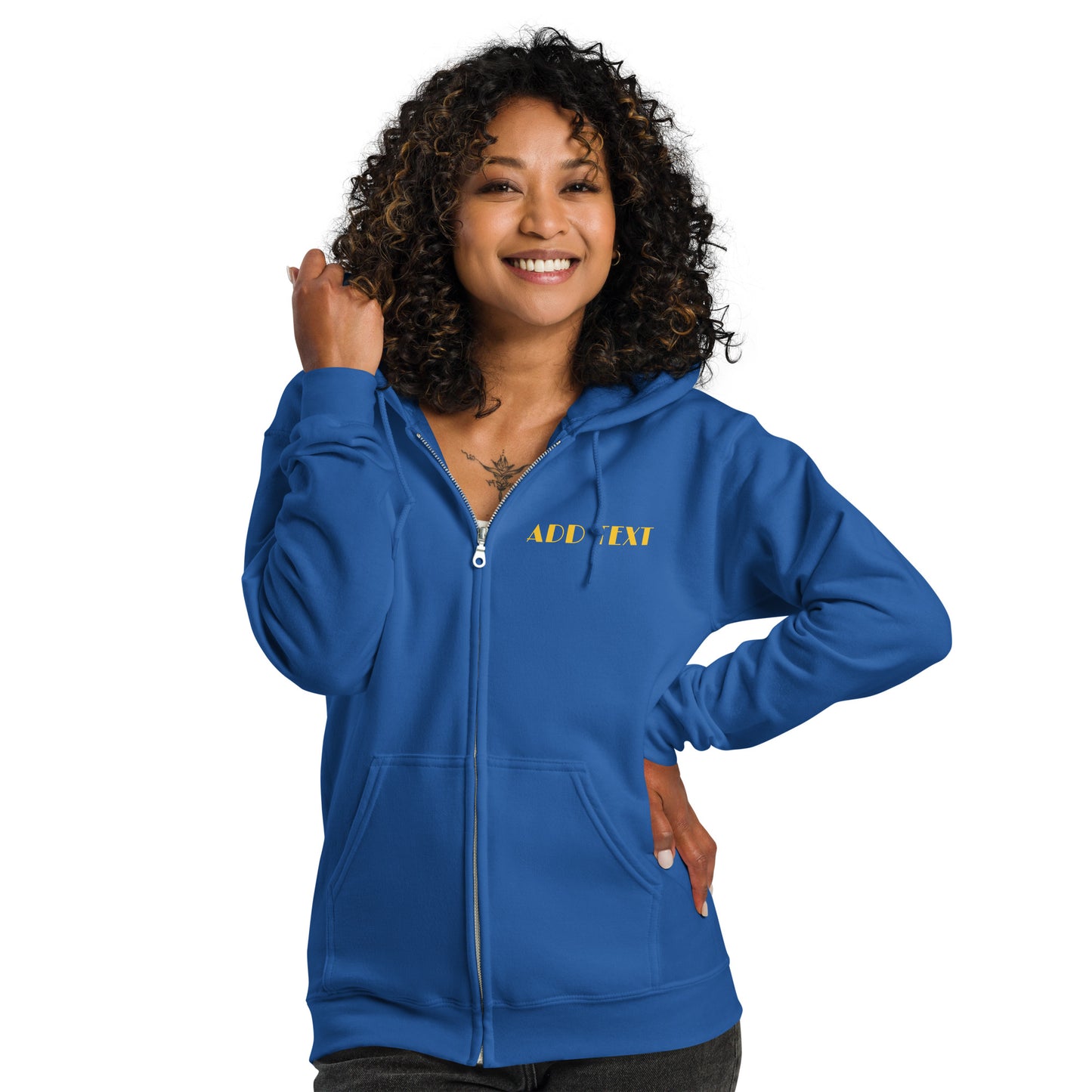 Anything Goes - Zip Hoodie - CUSTOMIZABLE
