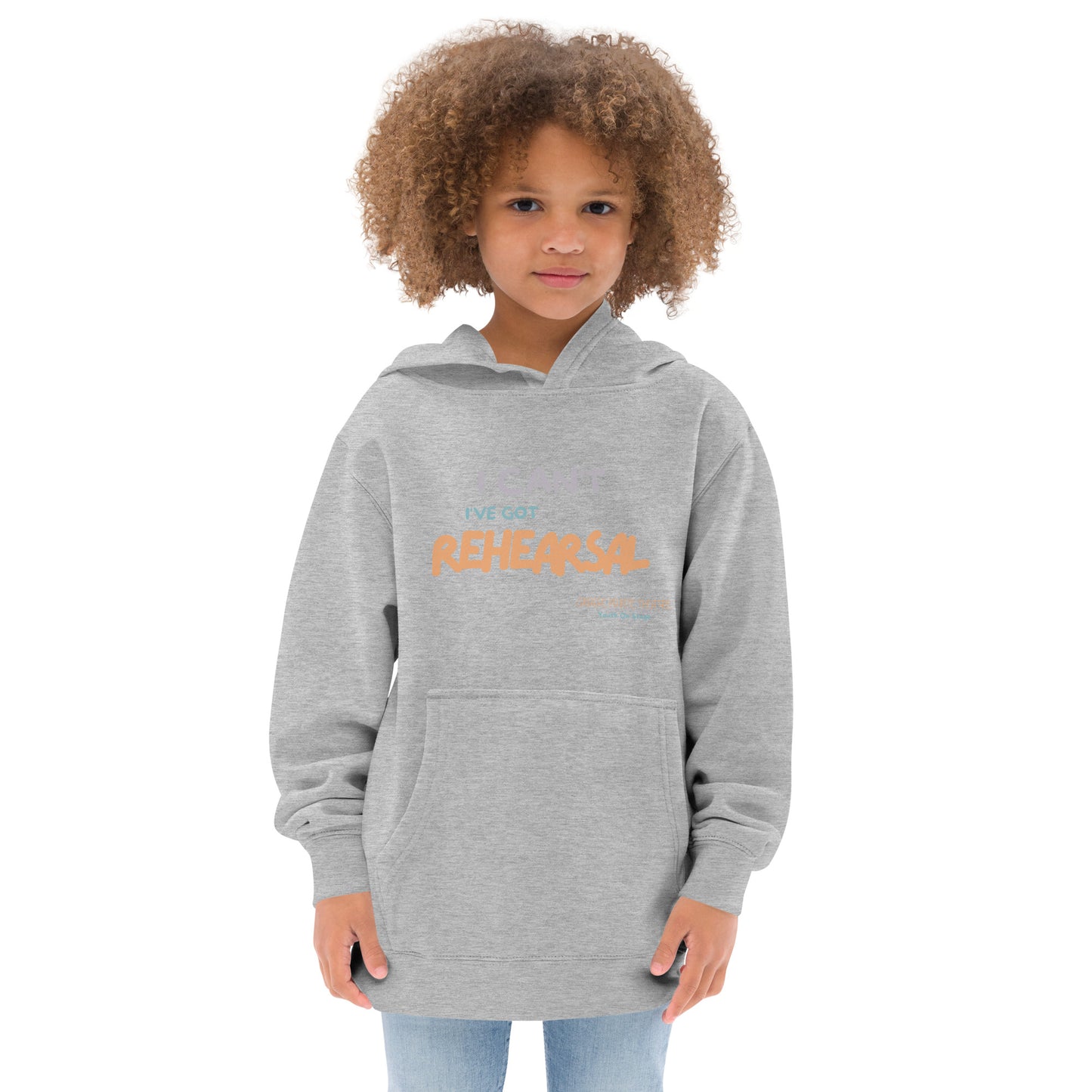 YOS - "Rehearsal" Kids fleece hoodie