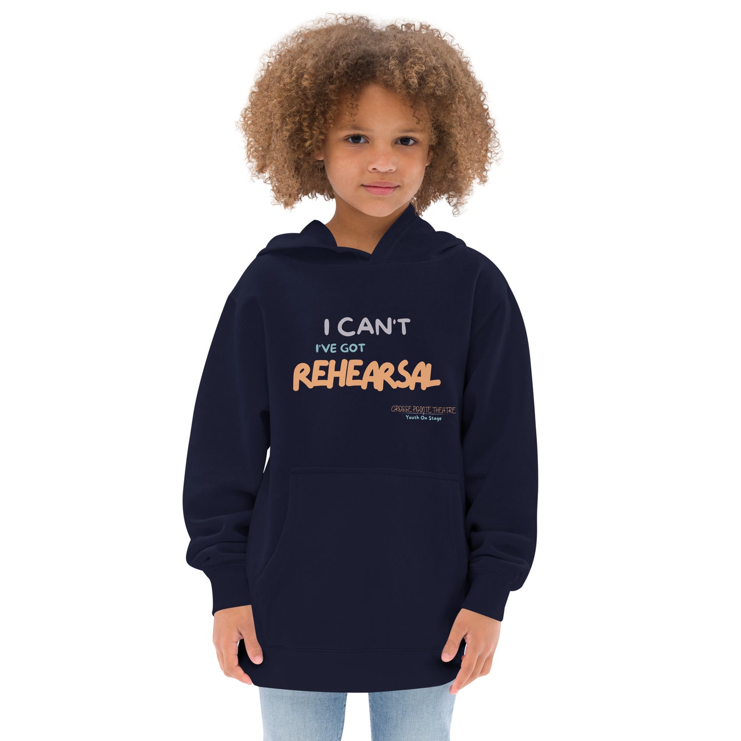 YOS - "Rehearsal" Kids fleece hoodie