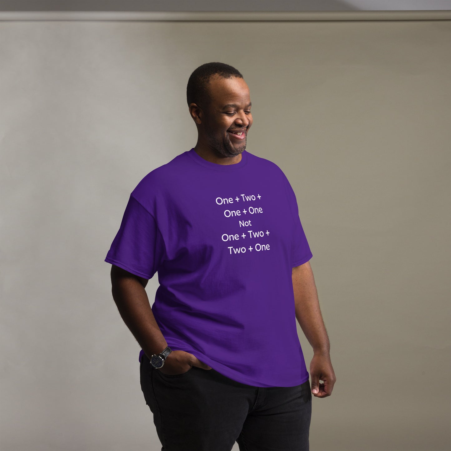 1+2 - Men's Shirt