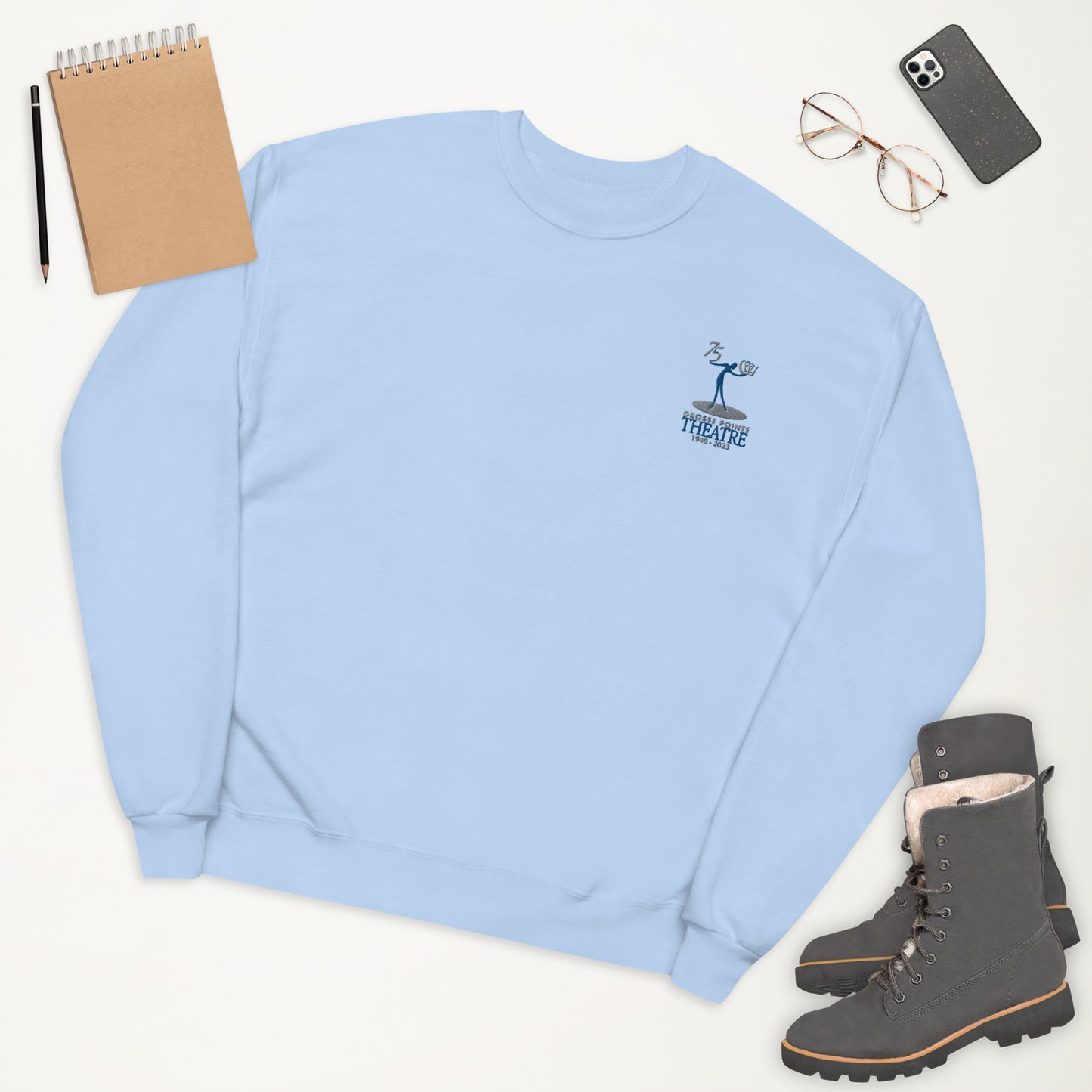 75th Anniversary Unisex fleece sweatshirt