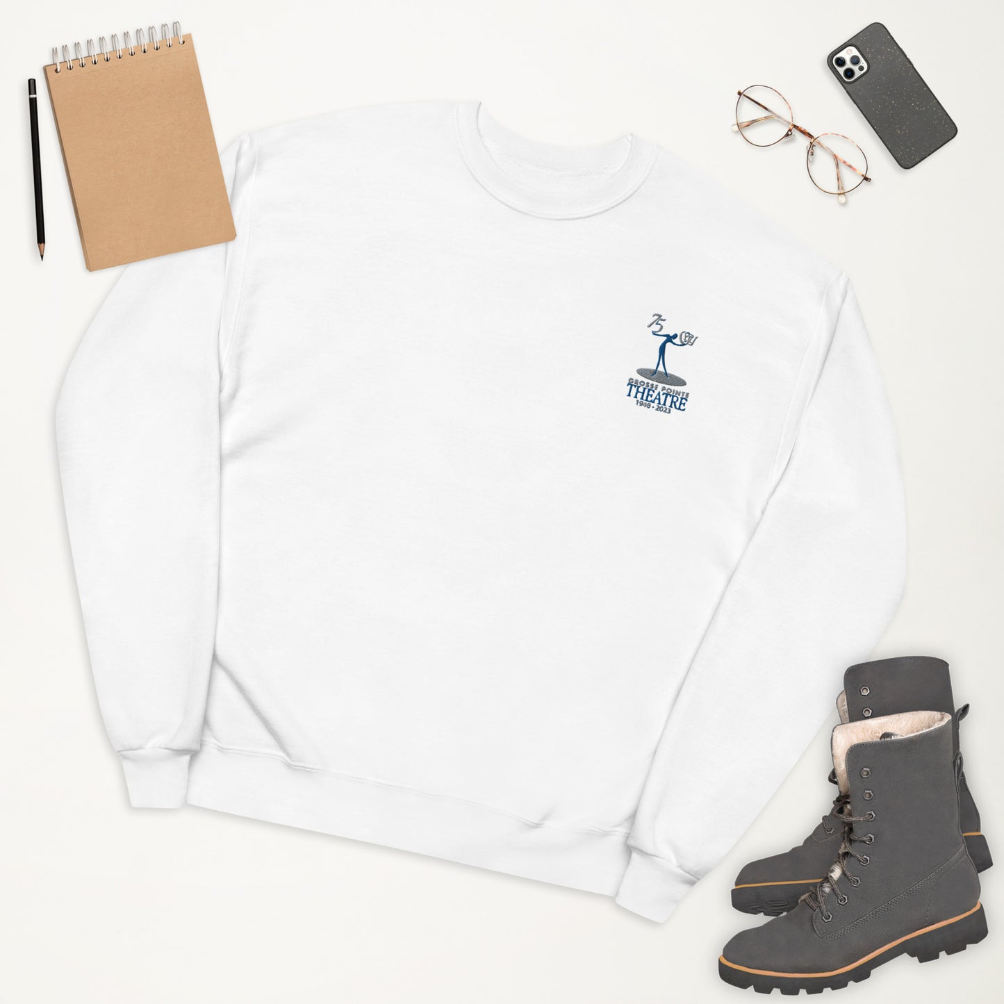 75th Anniversary Unisex fleece sweatshirt