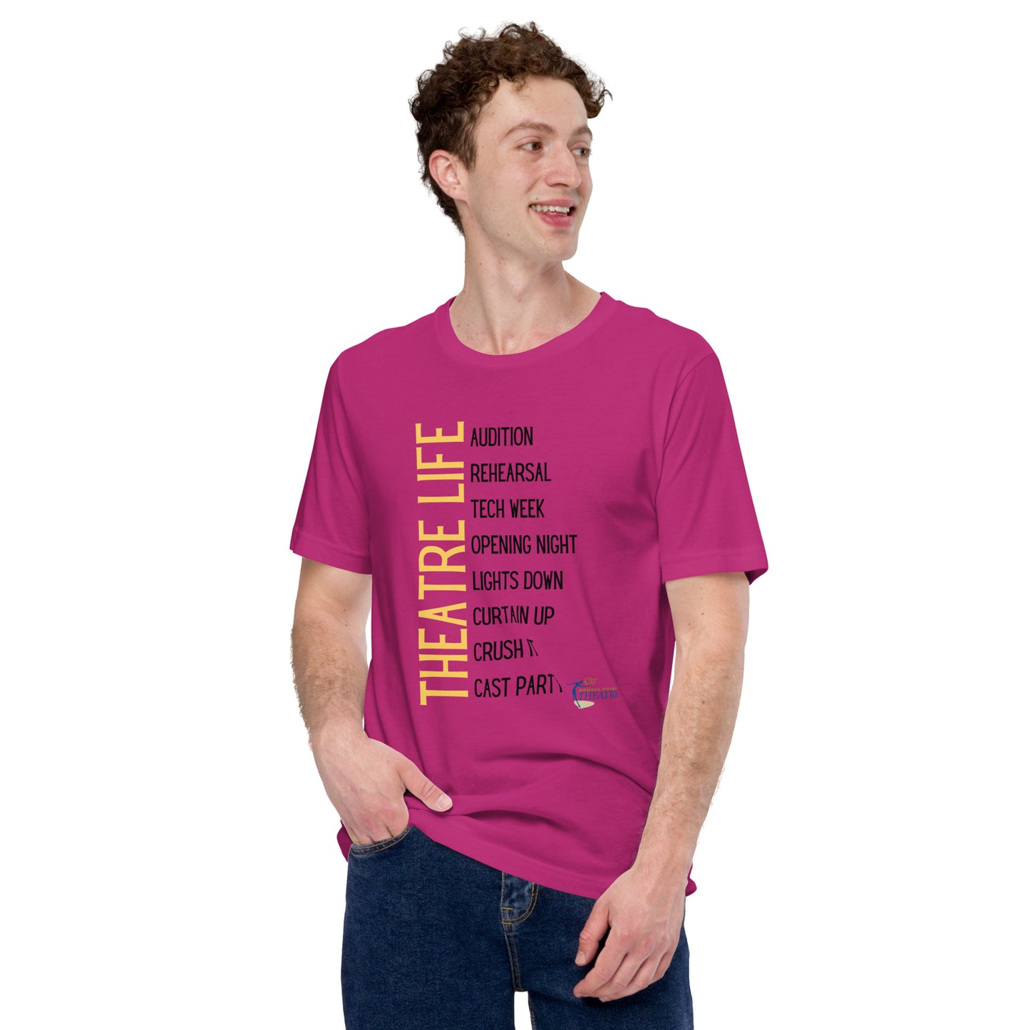 Adult - Theatre Life Unisex t-shirt