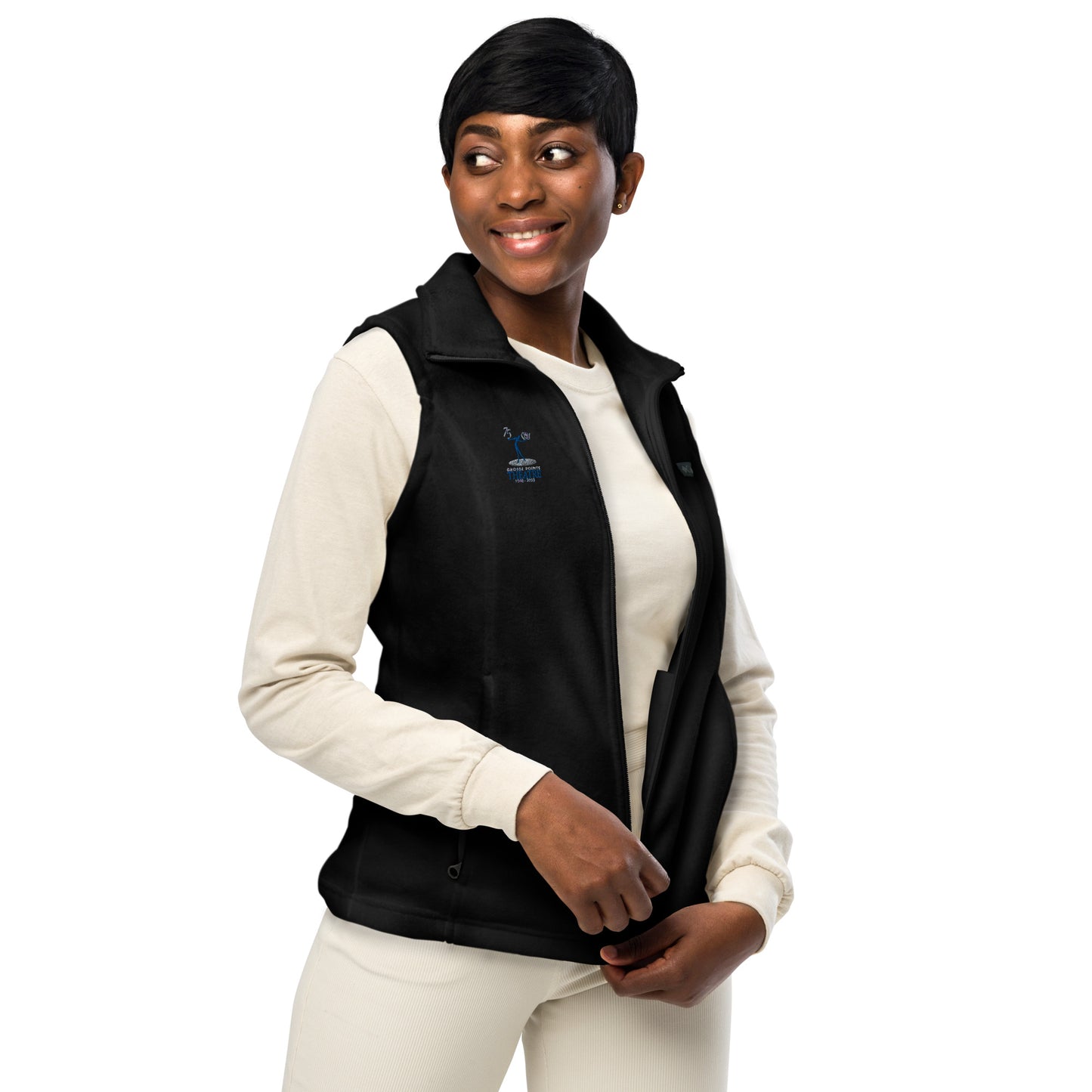 75th Anniversary Women’s fleece vest
