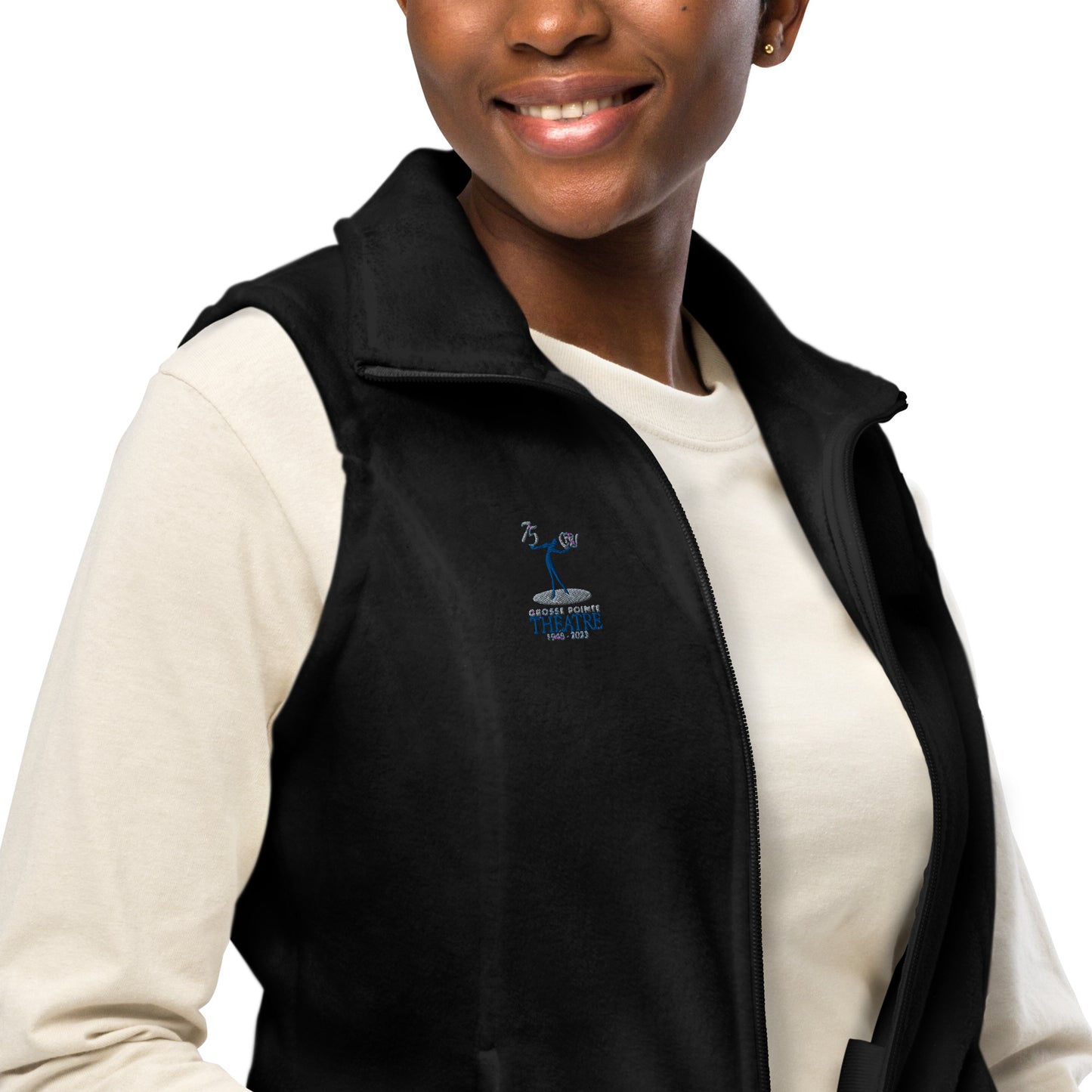 75th Anniversary Women’s fleece vest