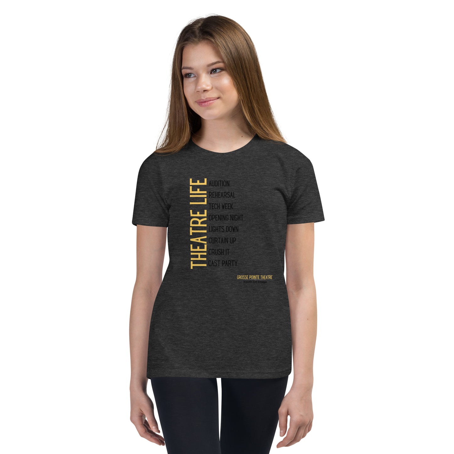YOS - "Theatre Life" Youth Short Sleeve T-Shirt