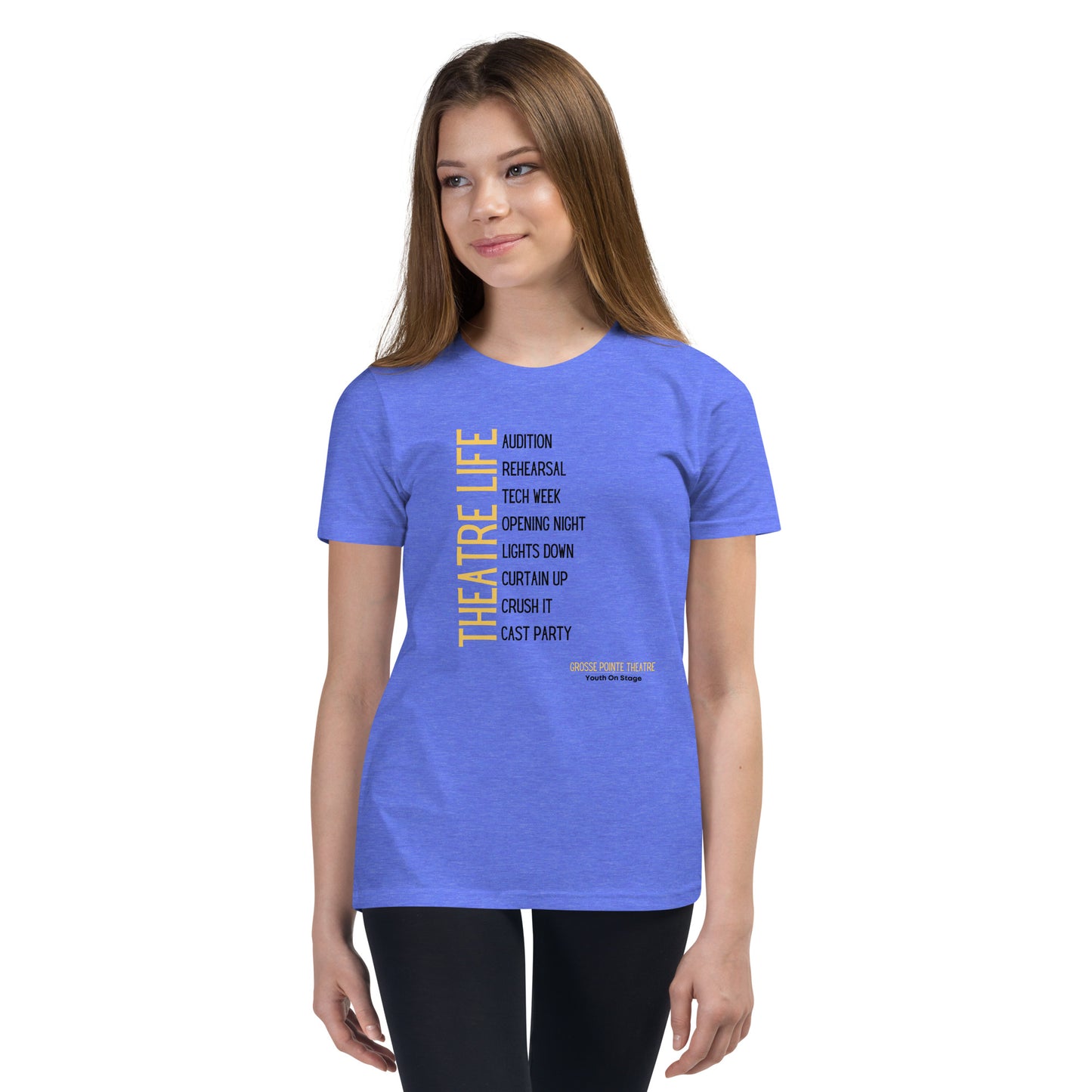 YOS - "Theatre Life" Youth Short Sleeve T-Shirt