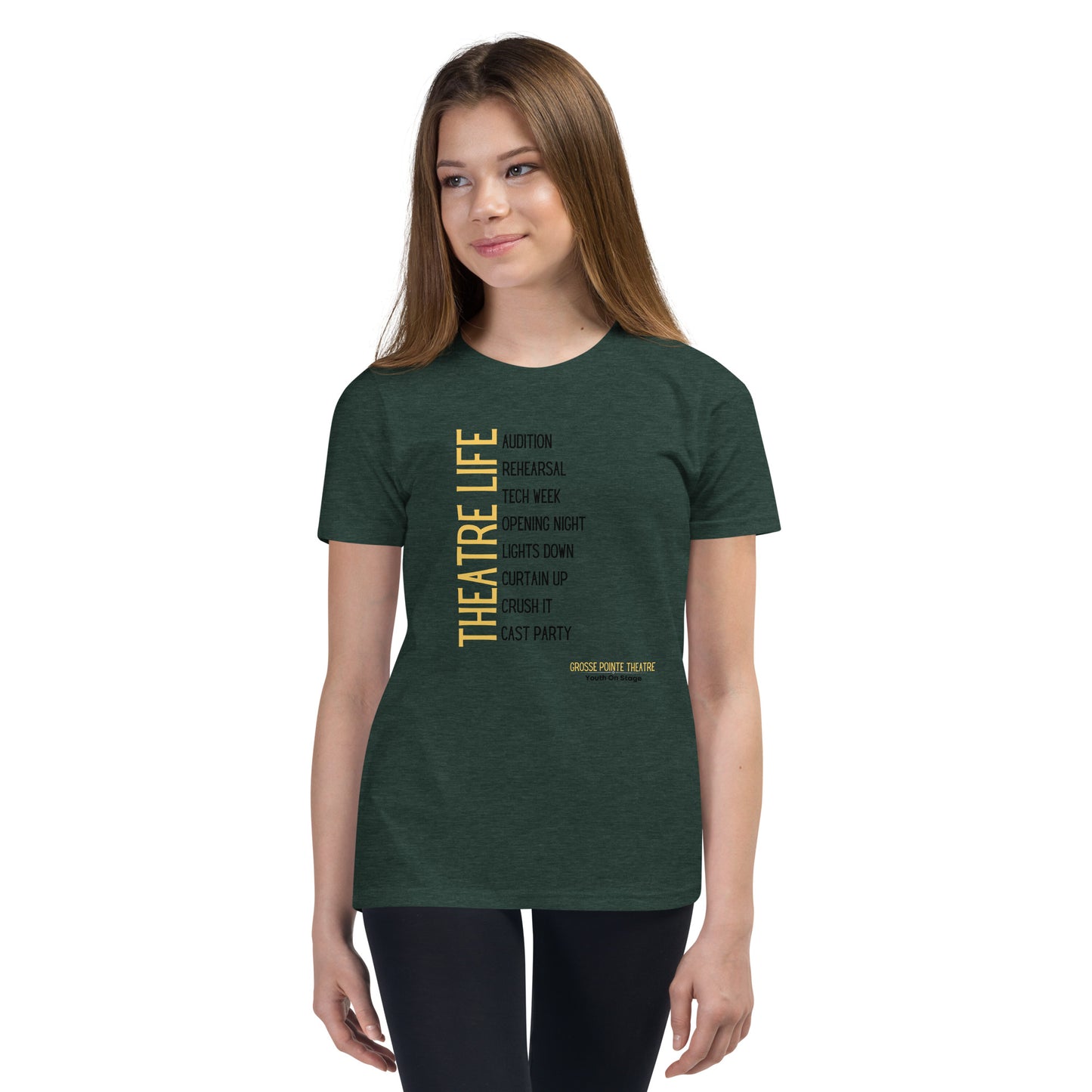 YOS - "Theatre Life" Youth Short Sleeve T-Shirt