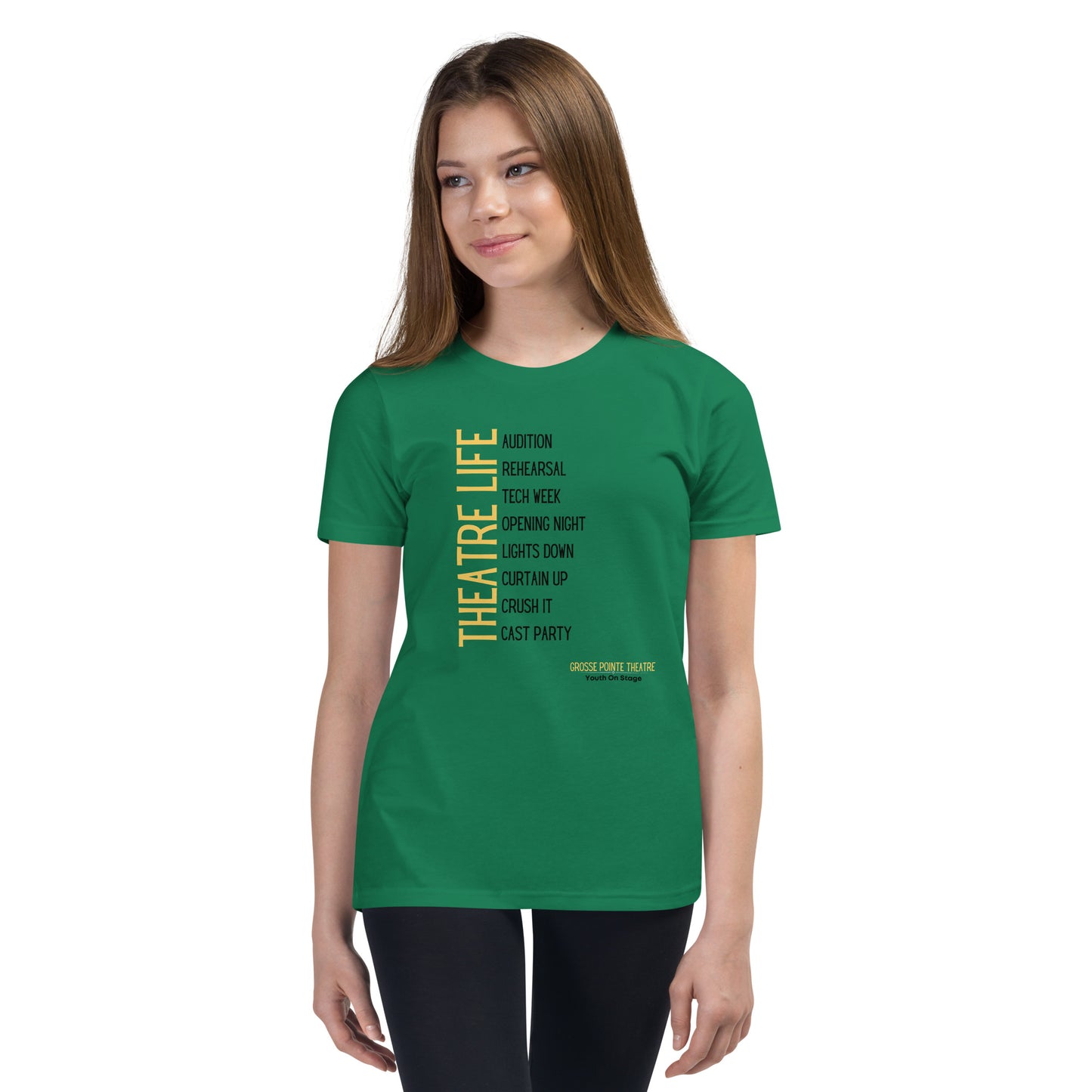 YOS - "Theatre Life" Youth Short Sleeve T-Shirt