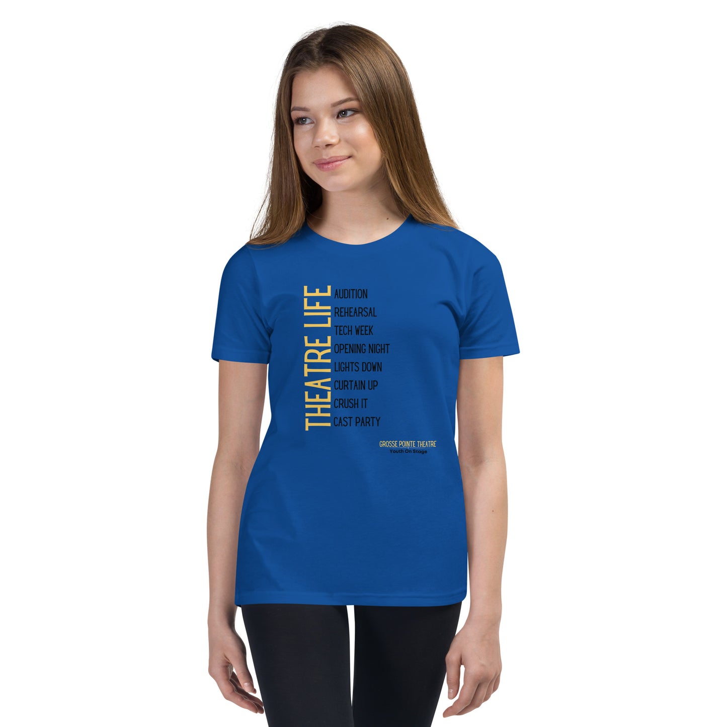 YOS - "Theatre Life" Youth Short Sleeve T-Shirt