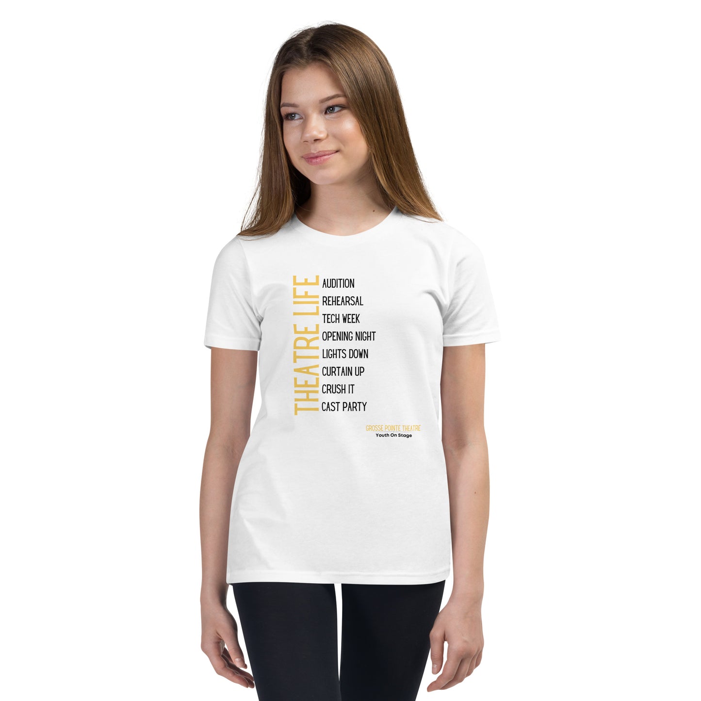 YOS - "Theatre Life" Youth Short Sleeve T-Shirt