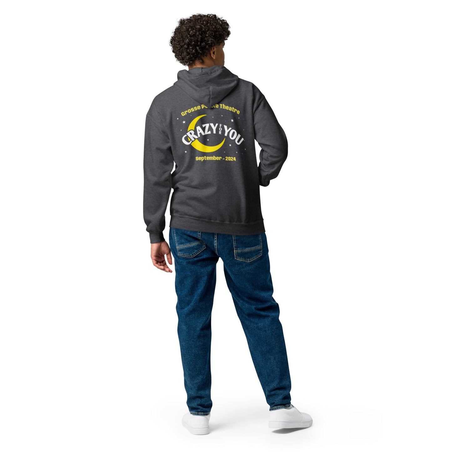 Crazy for You - Unisex heavy blend zip hoodie