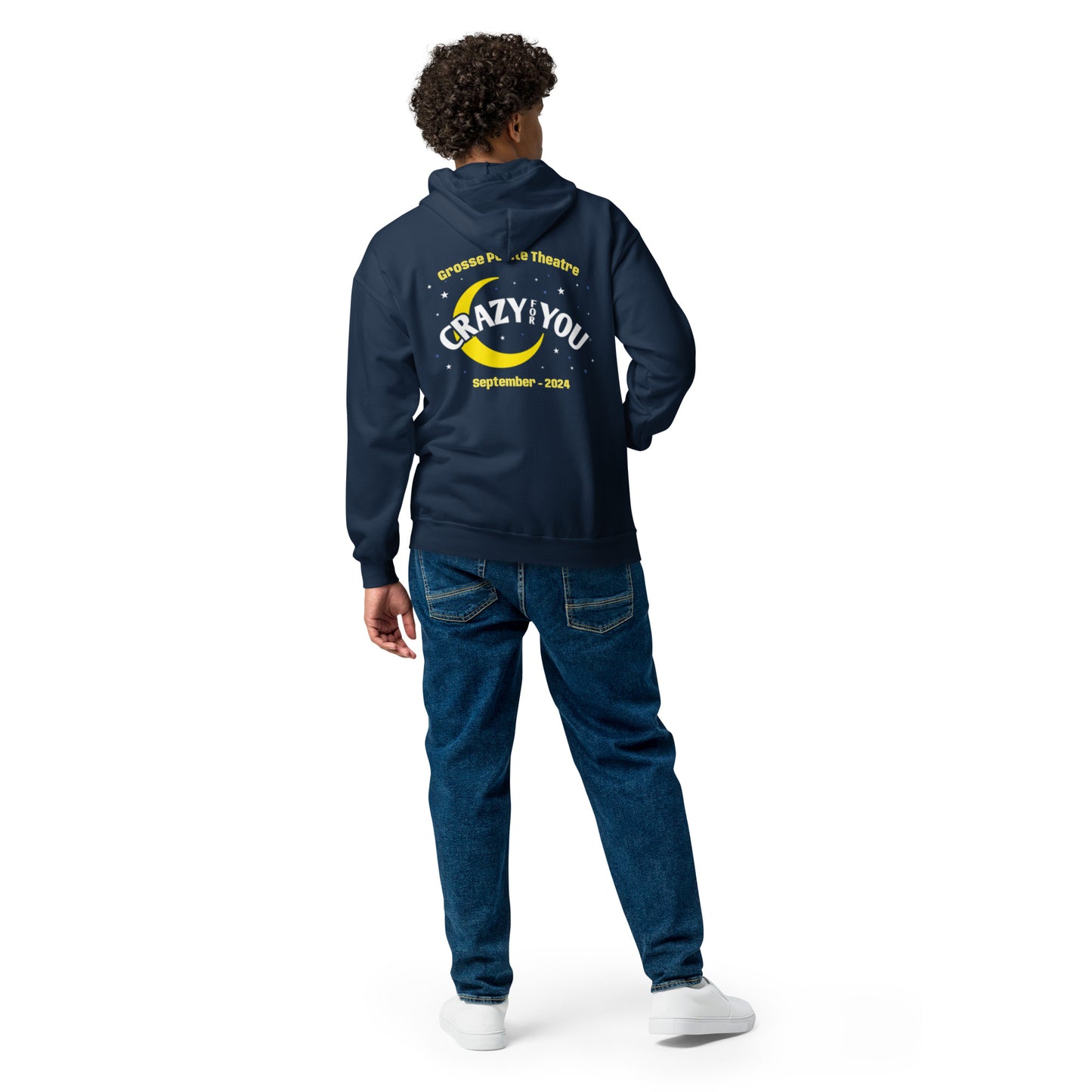 Crazy for You - Unisex heavy blend zip hoodie