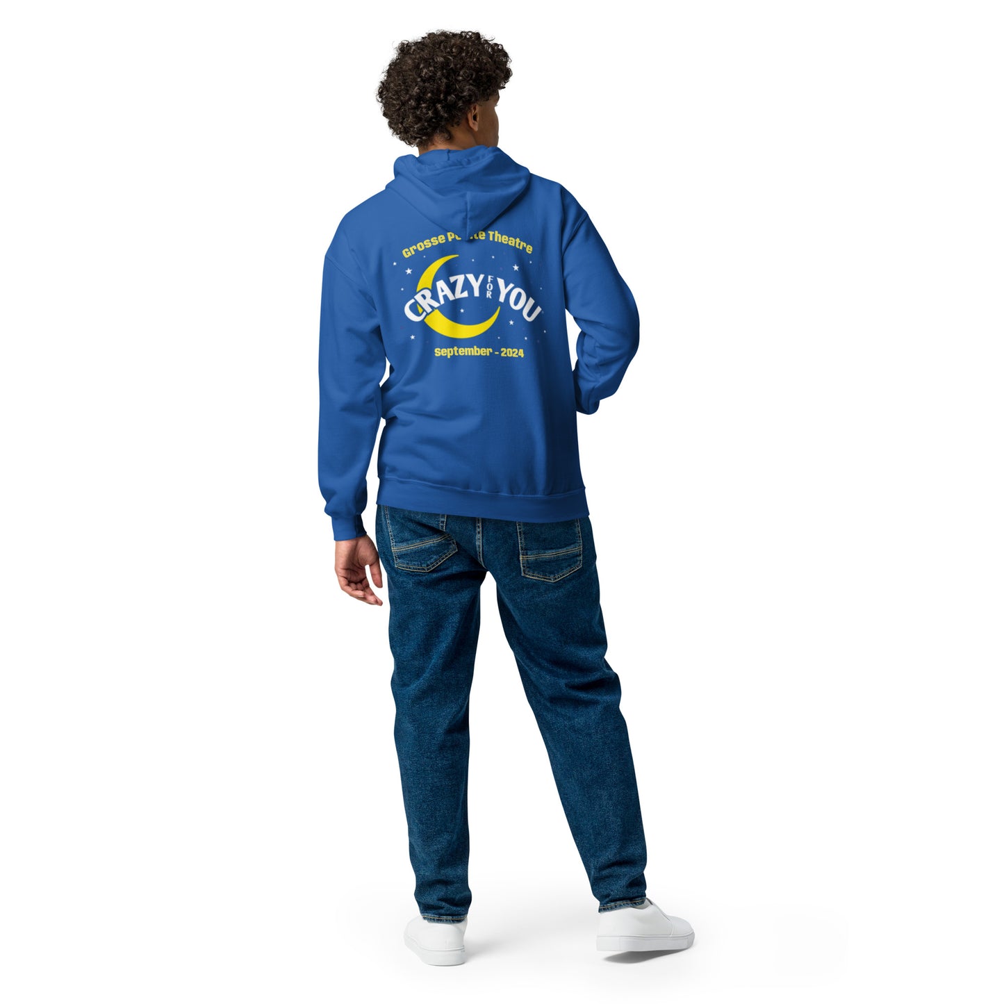 Crazy for You - Unisex heavy blend zip hoodie