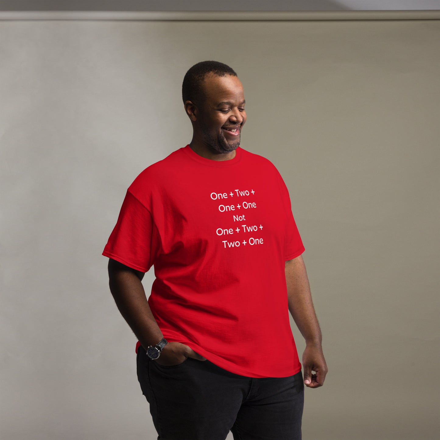 1+2 - Men's Shirt