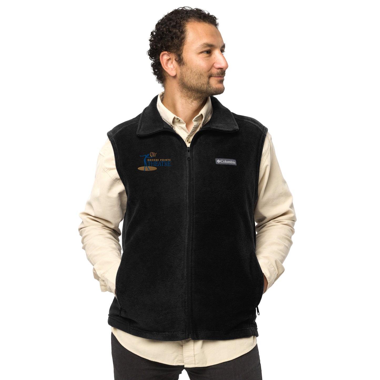 GPT Logo Men’s Columbia fleece vest