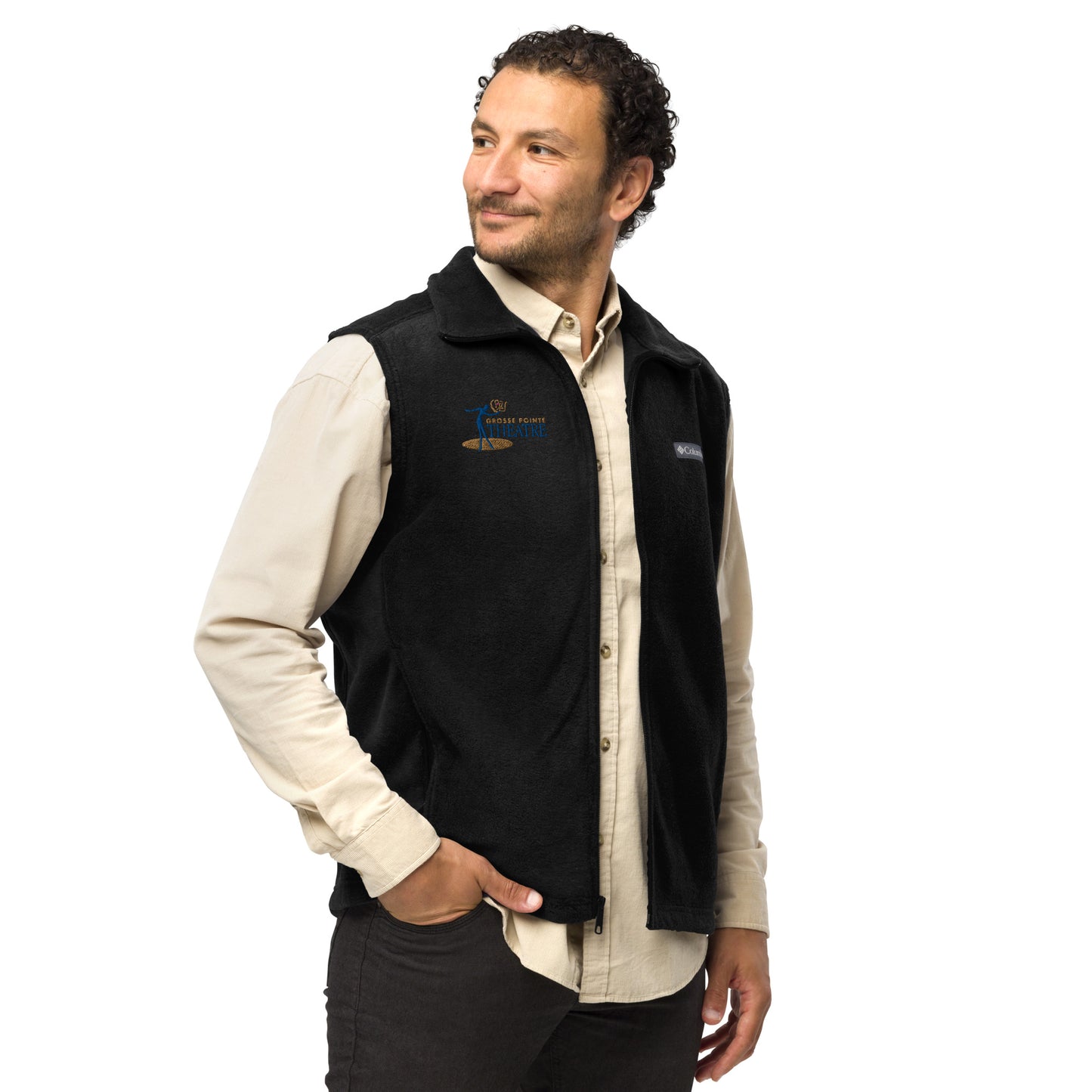 GPT Logo Men’s Columbia fleece vest