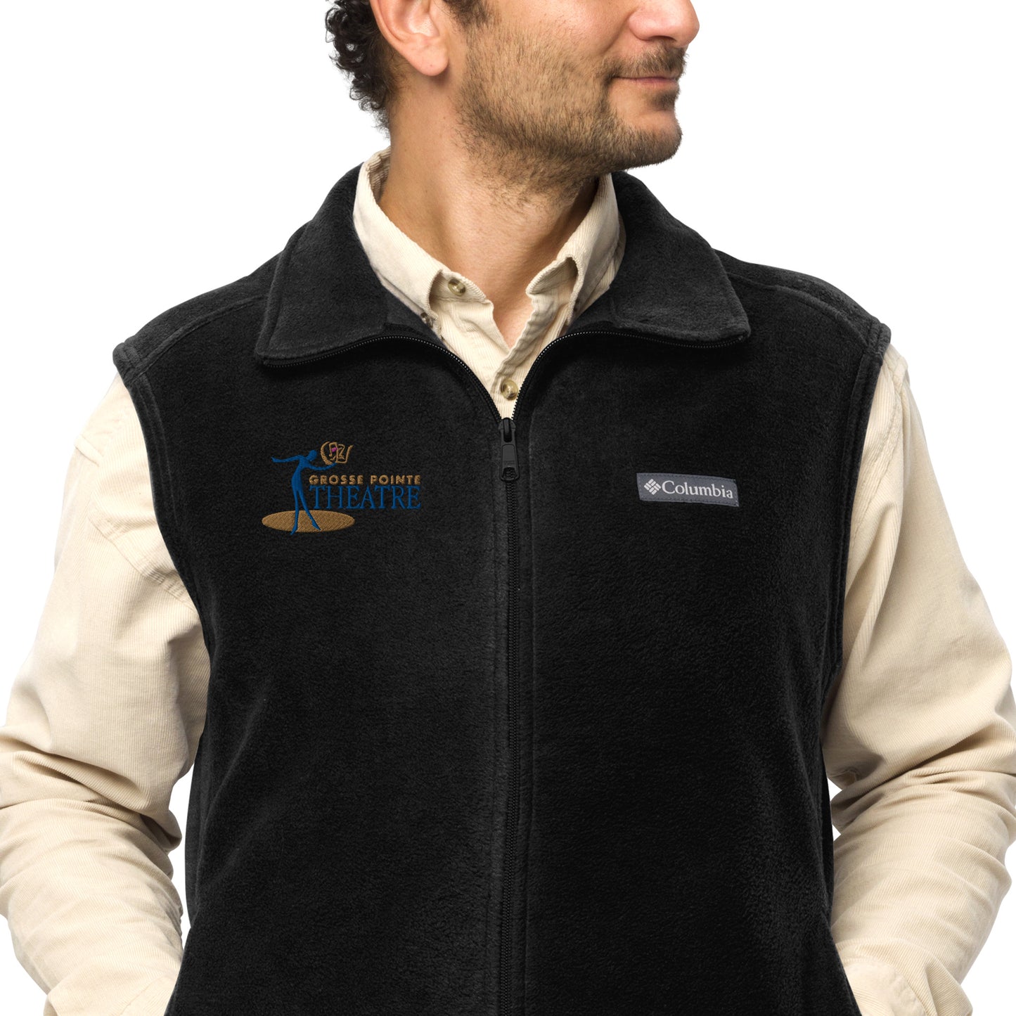 GPT Logo Men’s Columbia fleece vest