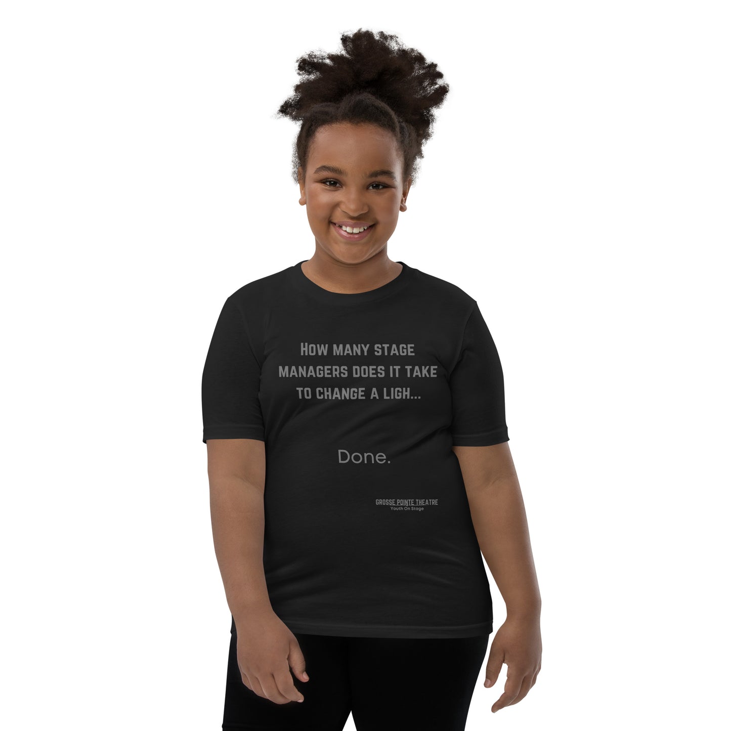 YOS  - "Stage Manager" Youth Short Sleeve T-Shirt