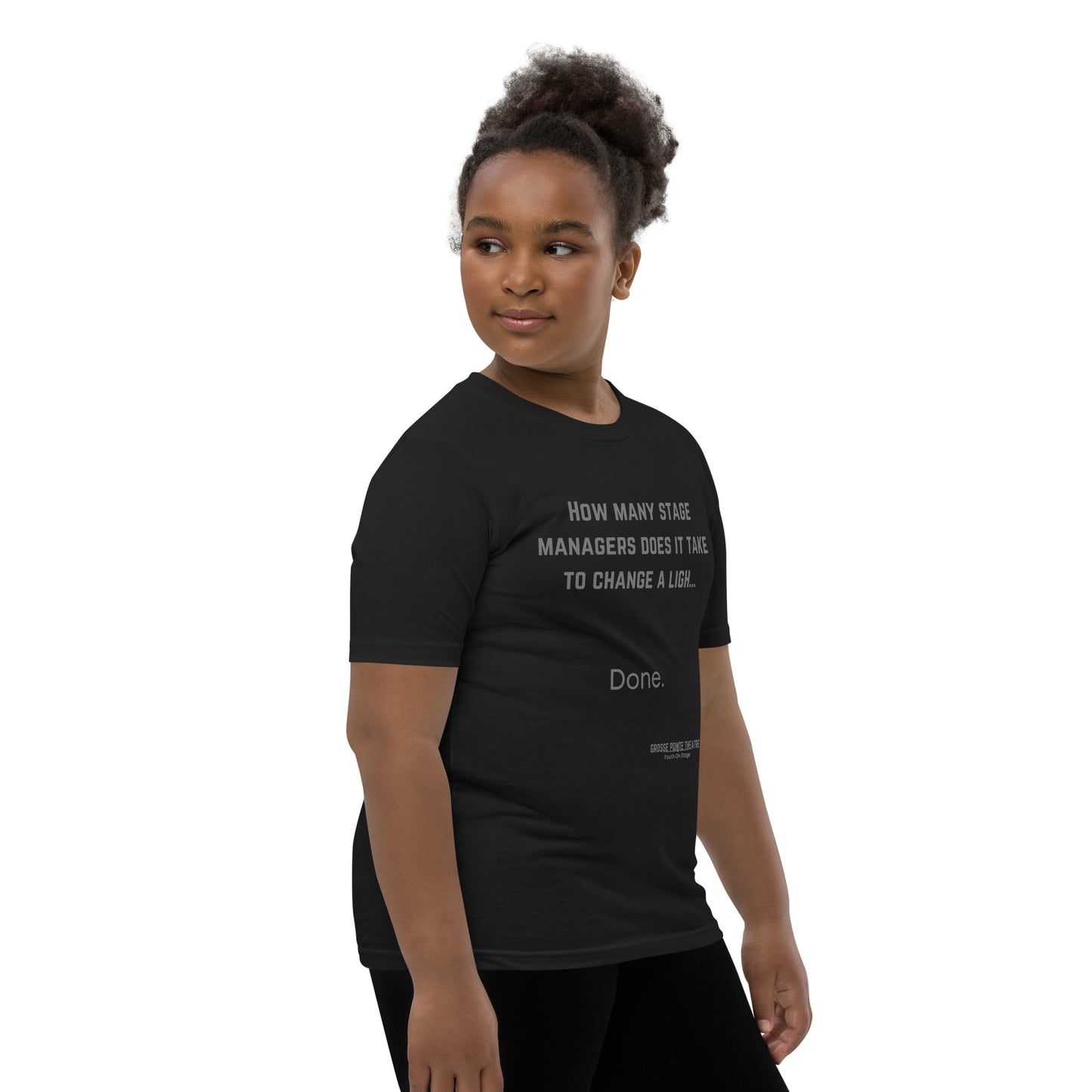 YOS  - "Stage Manager" Youth Short Sleeve T-Shirt