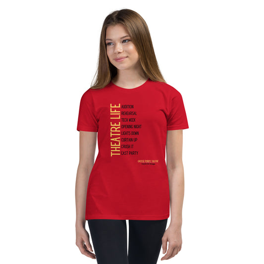 YOS - "Theatre Life" Youth Short Sleeve T-Shirt